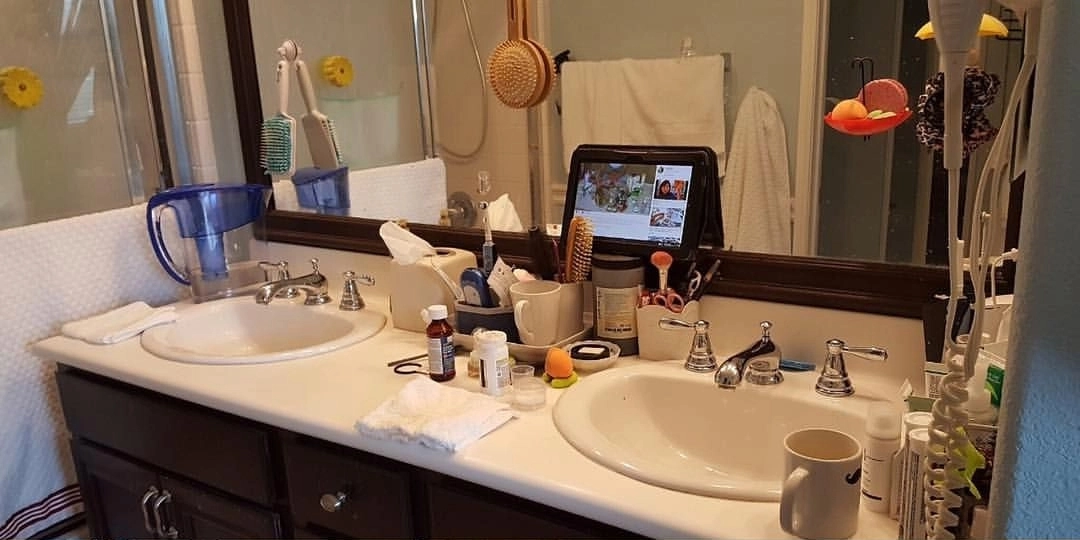 Bathroom in Vantaa — Before
