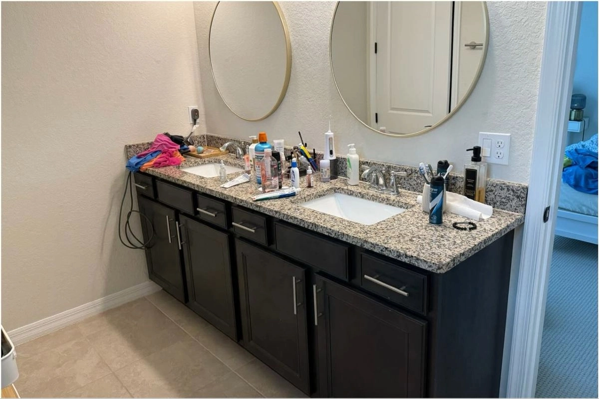 Bathroom in Vantaa — Before